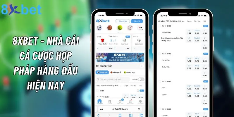 Top Những Trang Cá Cược Hợp Pháp Ở Việt Nam Bet Thủ Nên Biết 5 8xbet - trang cá cược hợp pháp ở Việt Nam uy tín nhất